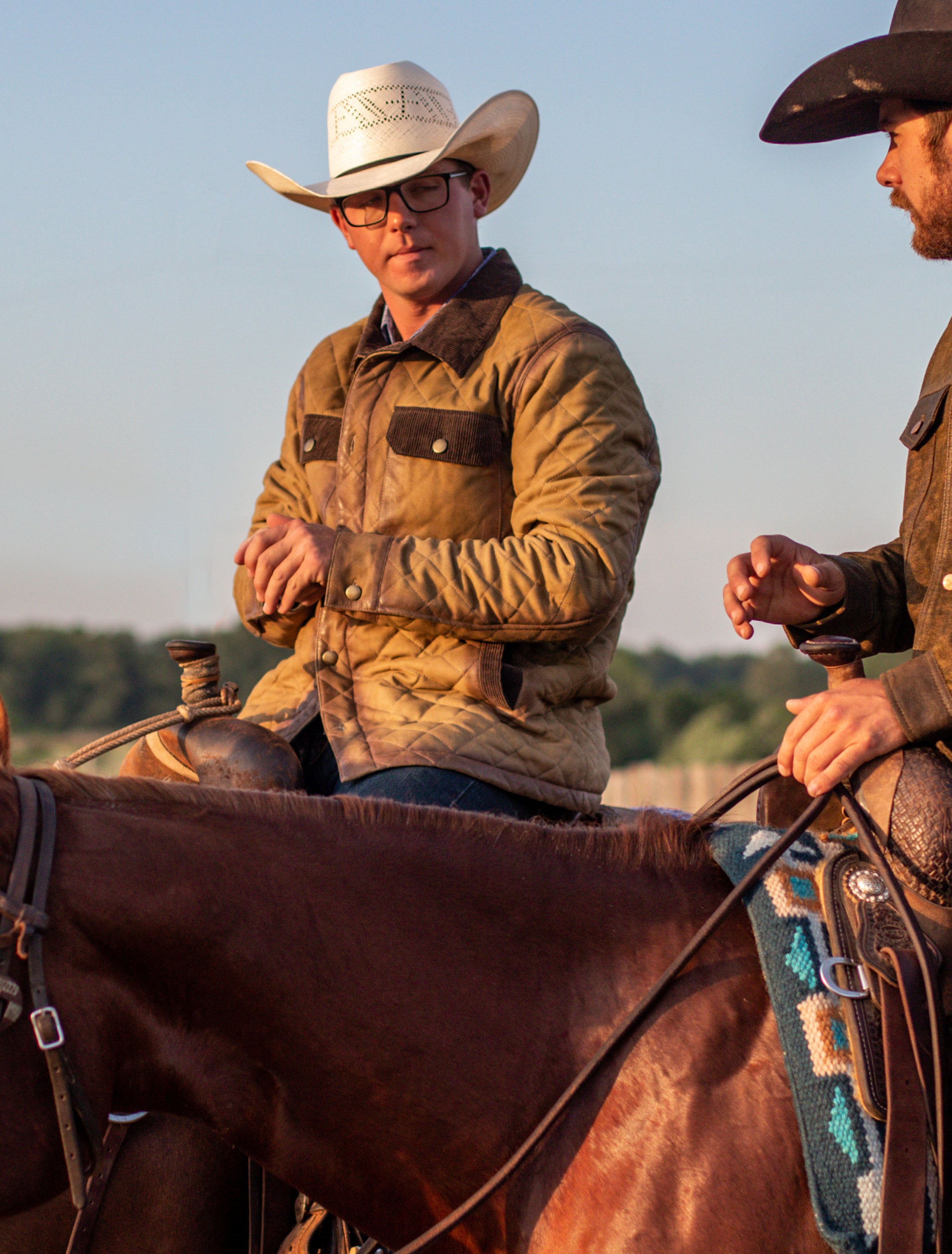 Quilted Trucker Suede Coat | Flynt Western